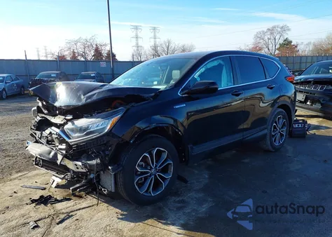 2021 Honda Cr-V Hybrid Ex-L z USA, uszkodzony, nr VIN 7FART6H8XME025981